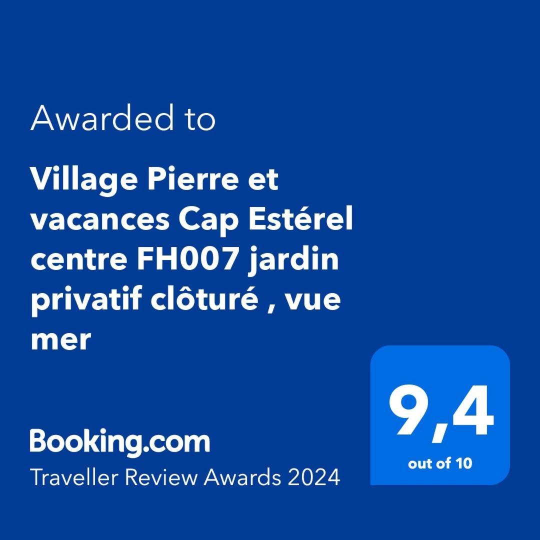 T2 En Rez De Jardin Privatif Cloture , Cap Esterel Pierre Et Vacances ,Piscine Chauffee Des Le 05 Avril Au 02 Novembre Saint-Raphaël Zewnętrze zdjęcie