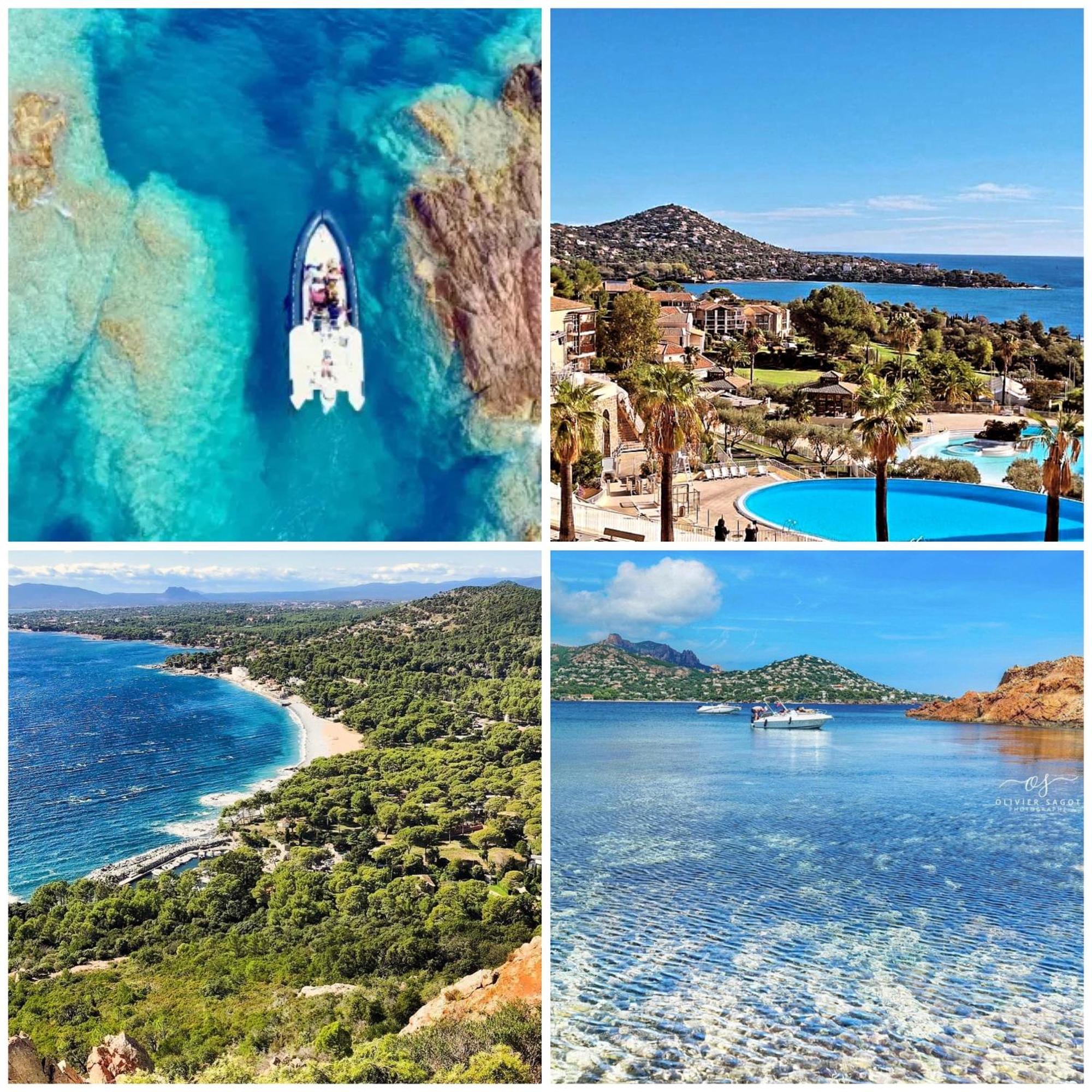 T2 En Rez De Jardin Privatif Cloture , Cap Esterel Pierre Et Vacances ,Piscine Chauffee Des Le 05 Avril Au 02 Novembre Saint-Raphaël Zewnętrze zdjęcie